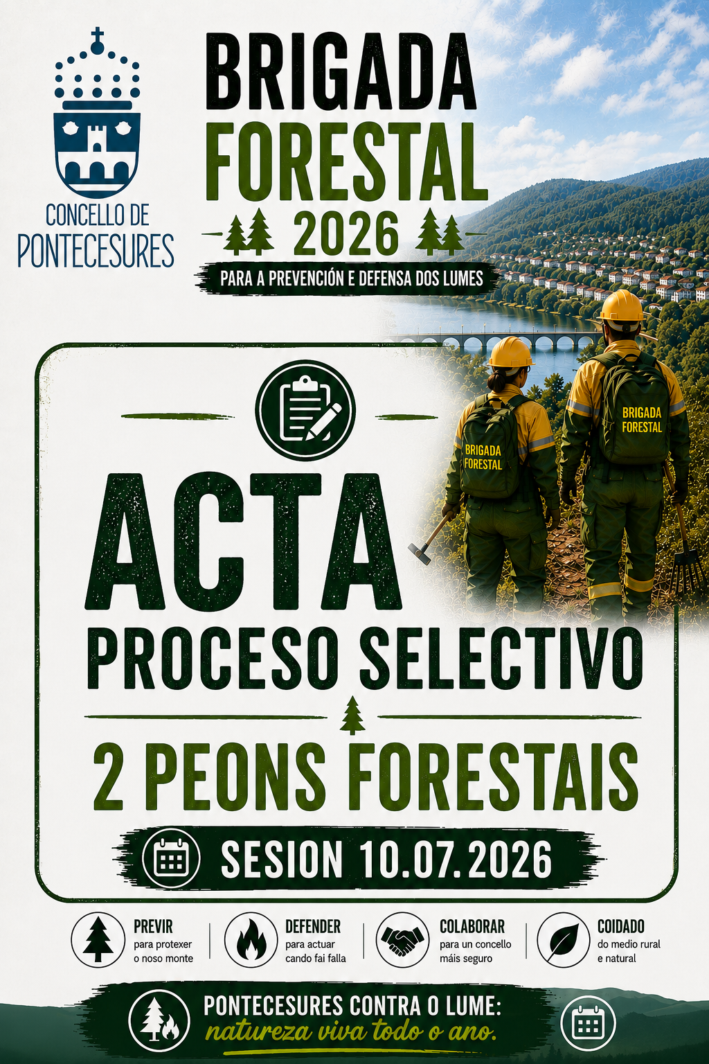 ANUNCIO DOS RESULTADOS DO PROCESO SELECTIVO SESION 10.07.2026