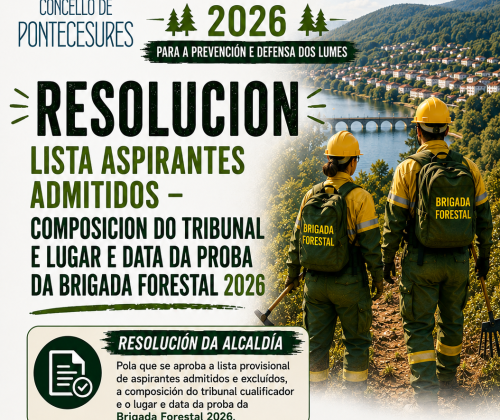 LISTA ADMITIDOS BRIGADA FORESTAL