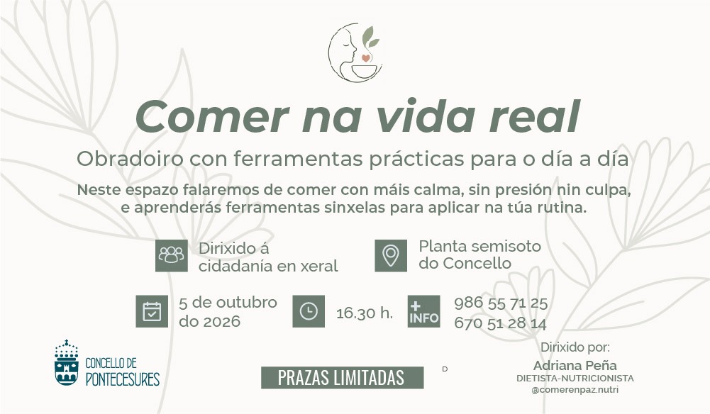 Comer na vida real