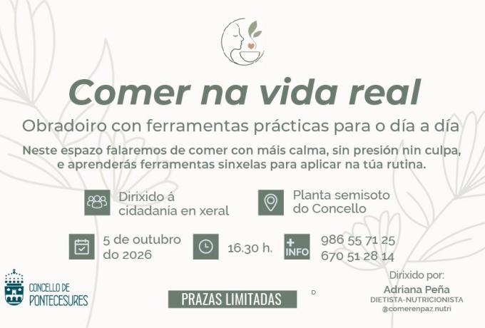 Comer na vida real