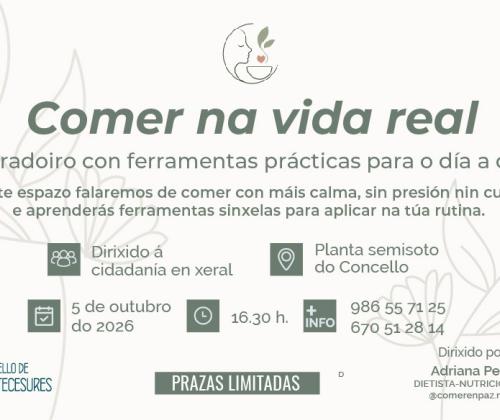 Comer na vida real